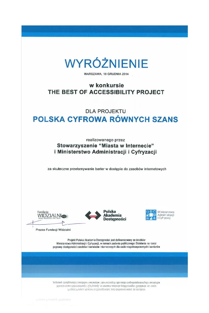 The best of accessibility project